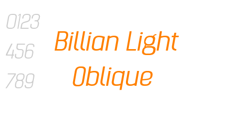 Billian Light Oblique