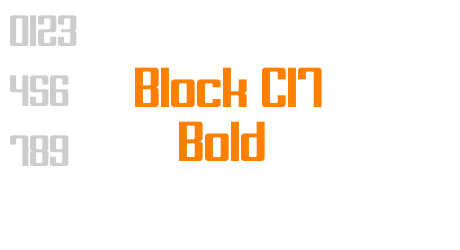 Block C17 Bold