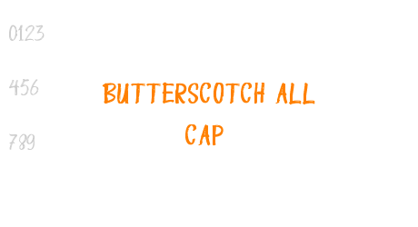 Butterscotch All Cap