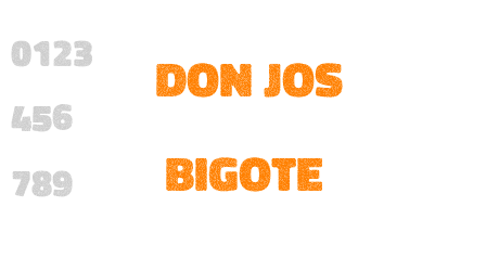 Don Jos Bigote