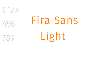 Fira Sans Light