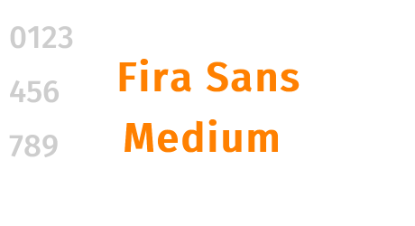 Fira Sans Medium