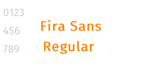 Fira Sans Regular