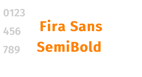 Fira Sans SemiBold