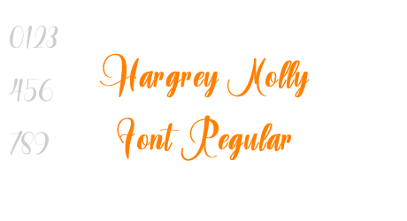 Hargrey Molly Font Regular