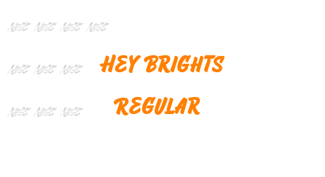 Hey Brights Regular