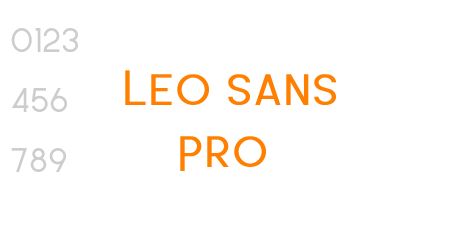 Leo Sans Pro