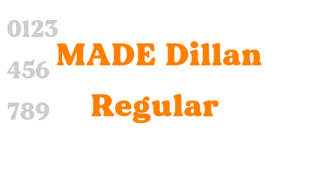MADE Dillan Regular