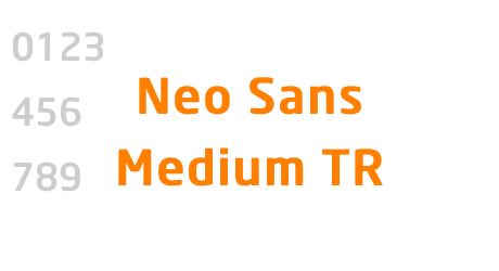 Neo Sans Medium TR