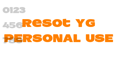 Resot Yg PERSONAL USE