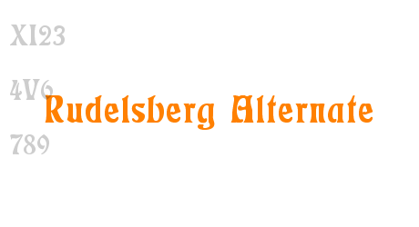 Rudelsberg Alternate