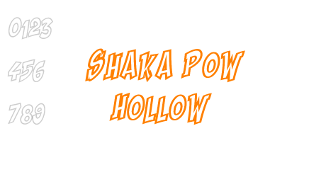 Shaka Pow Hollow