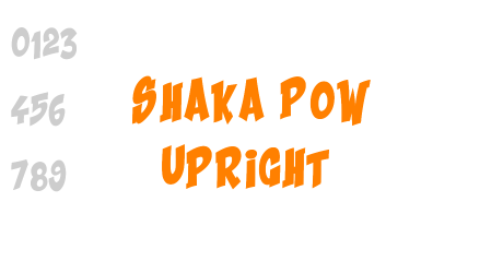 Shaka Pow Upright