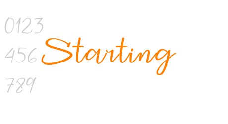 Starting