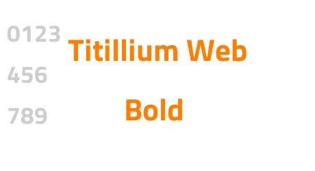 Titillium Web Bold