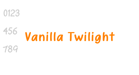 Vanilla Twilight