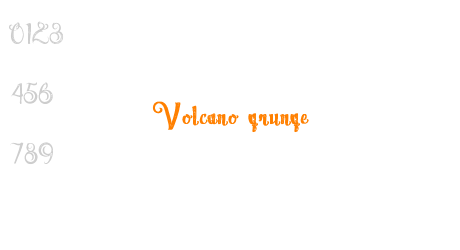 Volcano grunge