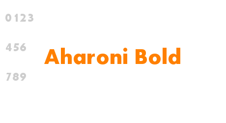 Aharoni Bold