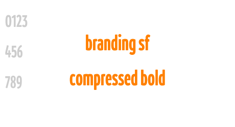 branding sf compressed bold