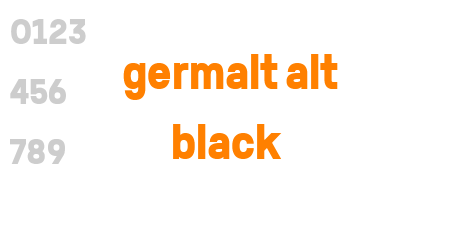 germalt alt black