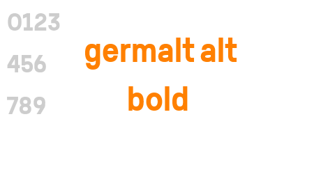 germalt alt bold