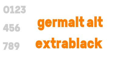 germalt alt extrablack