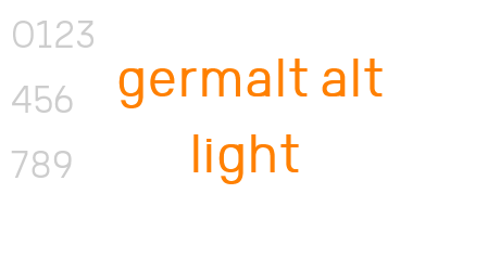 germalt alt light
