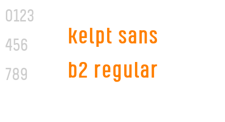 kelpt sans b2 regular