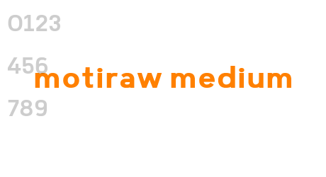 motiraw medium