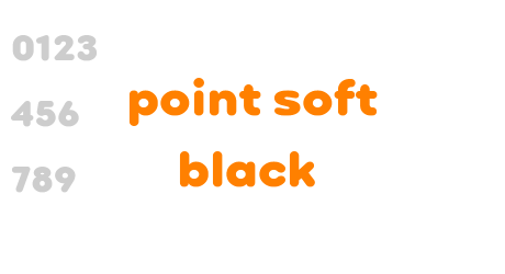 point soft black