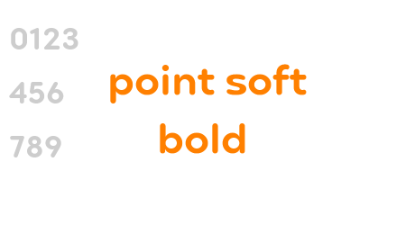 point soft bold