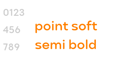 point soft semi bold