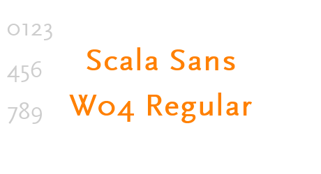 Scala Sans W04 Regular