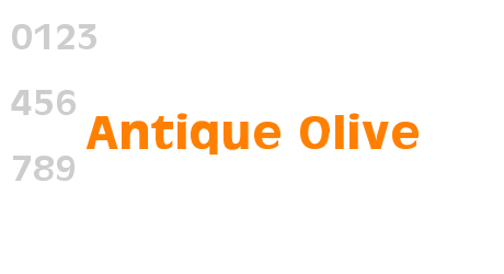 Antique Olive