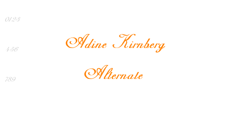 Adine Kirnberg Alternate