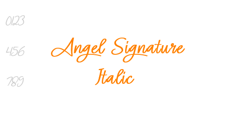 Angel Signature Italic