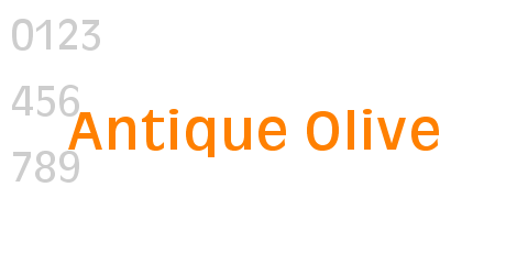 Antique Olive