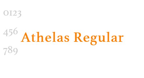 Athelas Regular