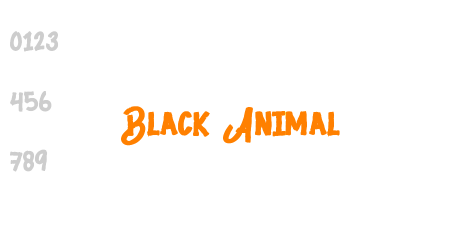 Black Animal