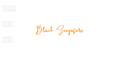 Black Singature