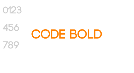 Code Bold