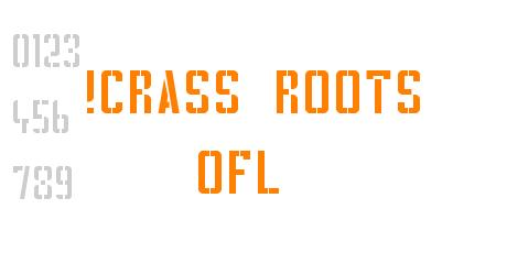 !CRASS ROOTS OFL