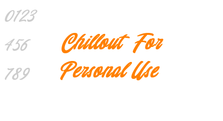 Chillout (For Personal Use)