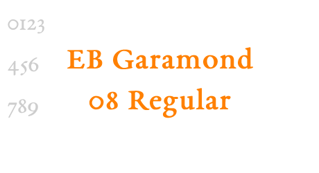 EB Garamond 08 Regular