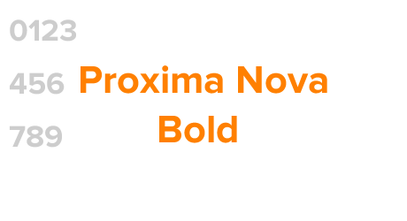 Proxima Nova Bold
