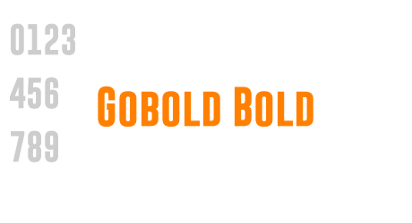 Gobold Bold