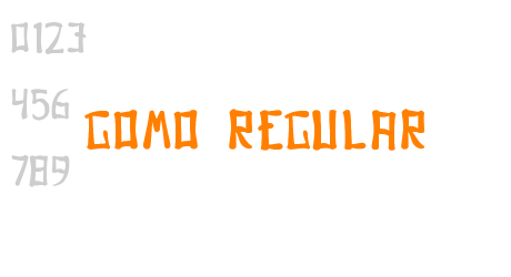Gomo Regular