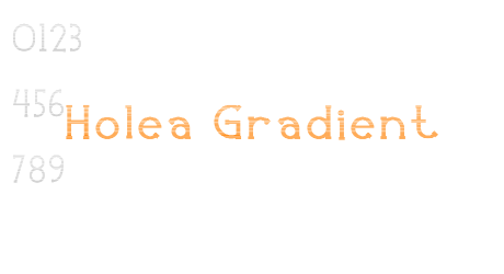 Holea Gradient