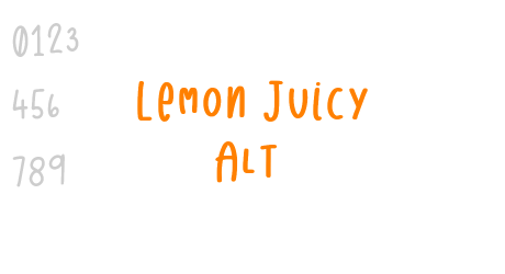 Lemon Juicy Alt