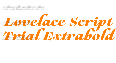 Lovelace Script Trial Extrabold
